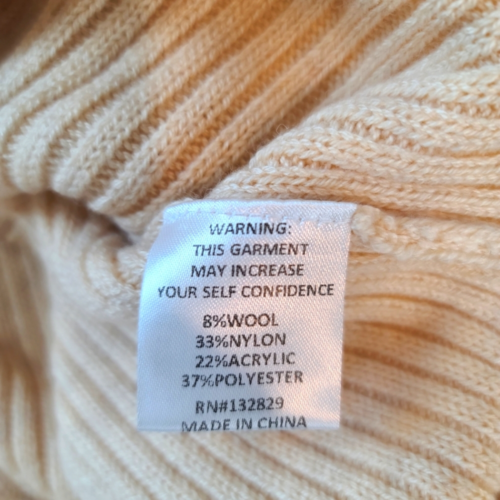 Revolve Song Of Style Vienna Button Front Ribbed Wool Knit Cardigan in I… - Picture 9 of 16